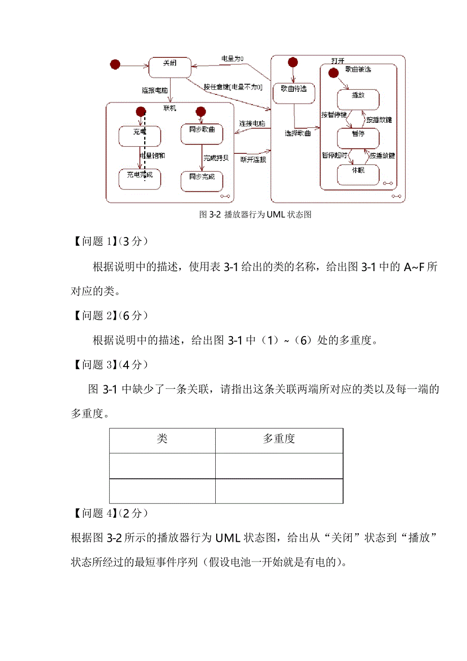 2020年新编软件设计师的UML练习题和答案资料名师资料_第3页