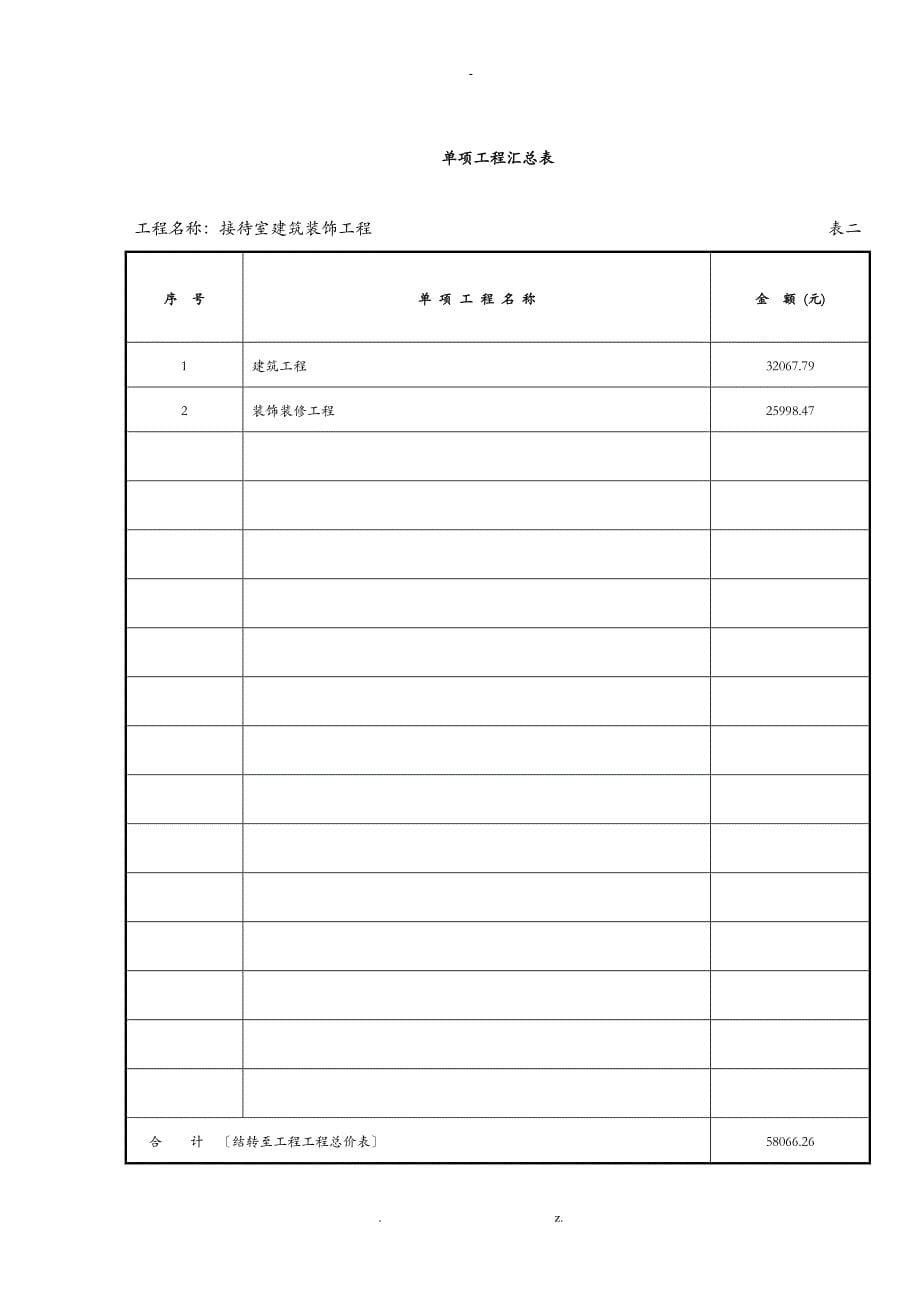 工程造价综合技术交底大全报告书_第5页