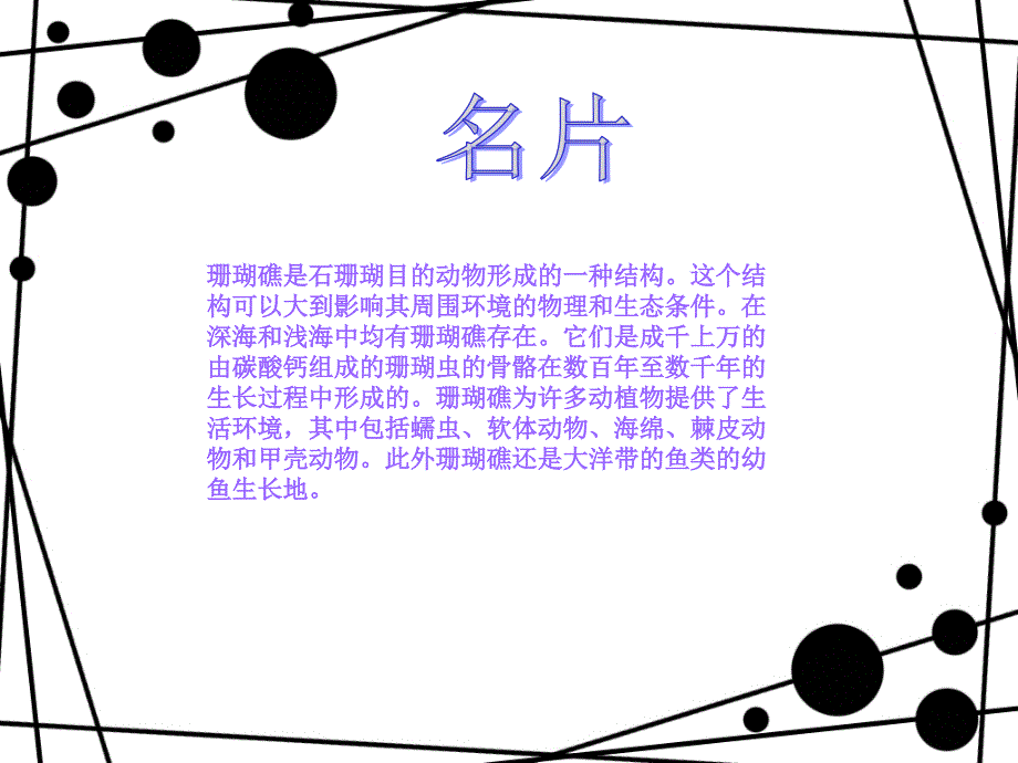 海洋中的绿洲-珊瑚礁.ppt_第3页