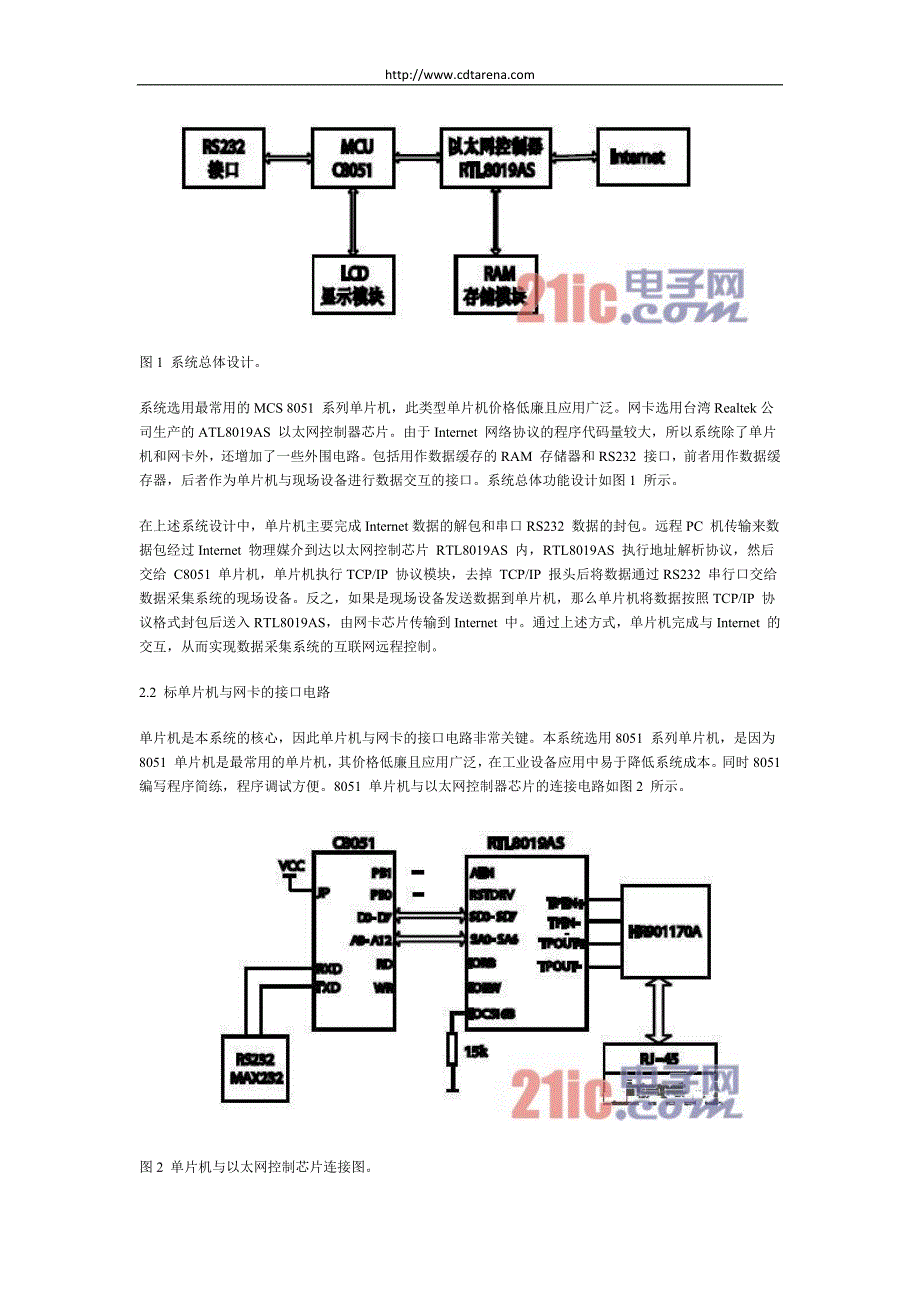 MCS-51的嵌入式Internet接入技术.doc_第2页