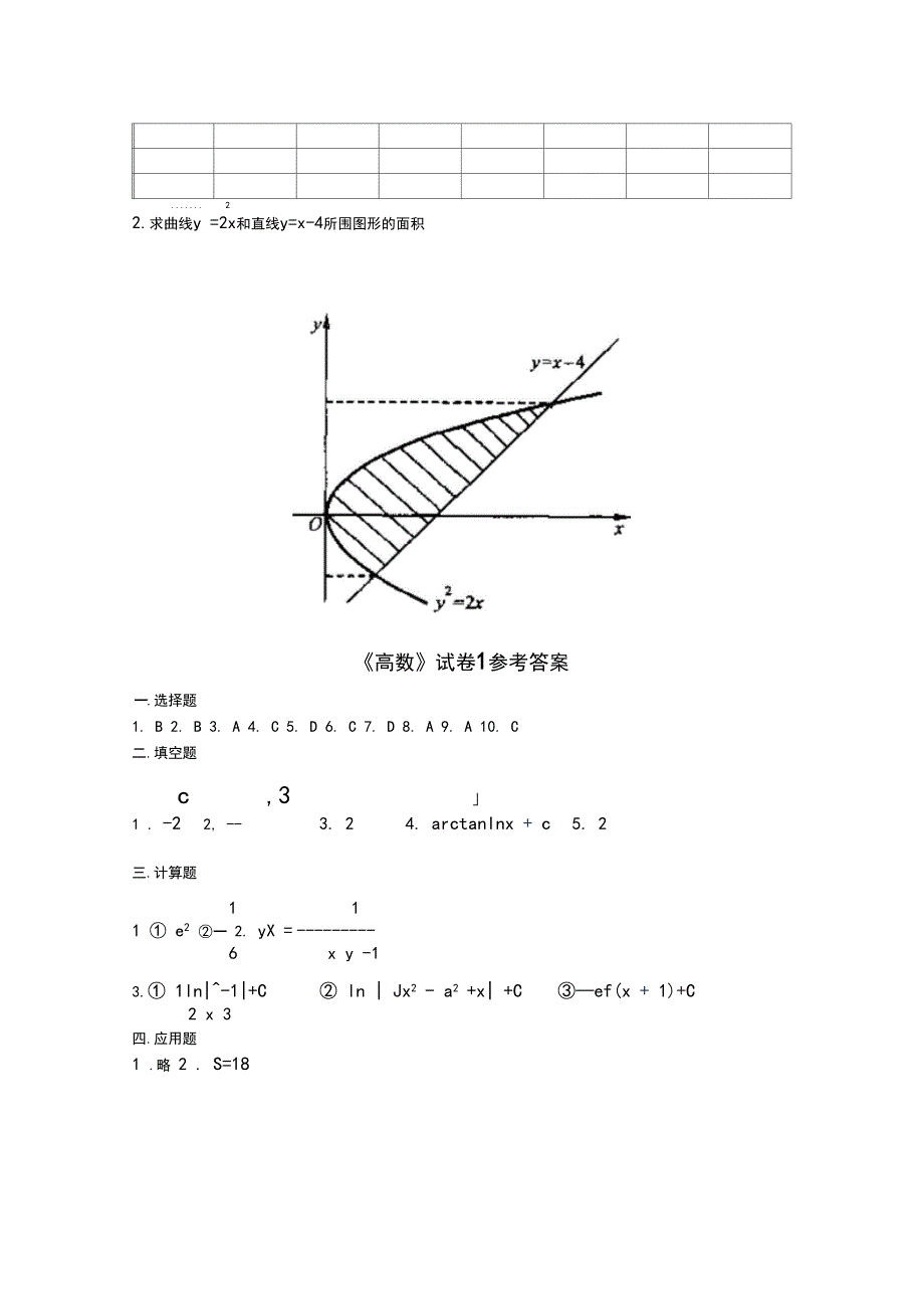 大学高等数学上考试题库及答案_第3页