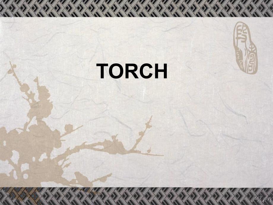 妇产科学课件：TORCH-孕期病毒感染_第1页