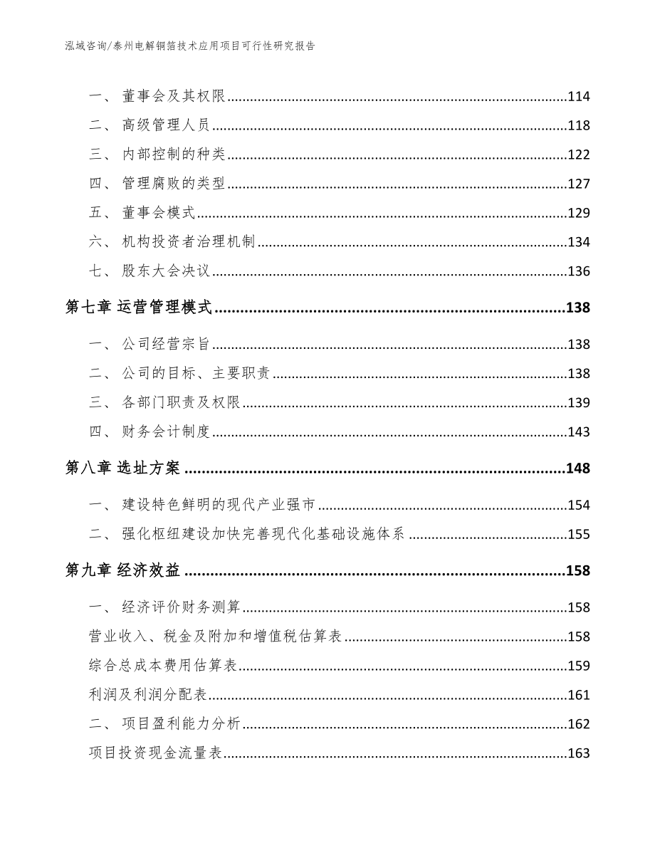 泰州电解铜箔技术应用项目可行性研究报告（参考模板）_第4页