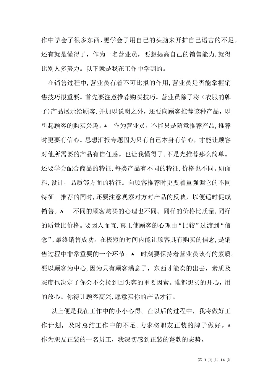 有关销售工作年终总结模板合集七篇_第3页