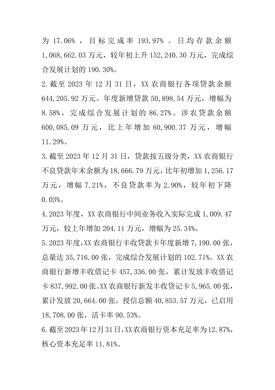 2023年年度XXXX农村商业银行股份有限公司,度信息披露报告（完整文档）_第3页