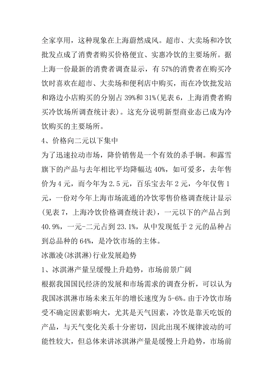 2023年冰淇淋市场调查报告五篇_第4页