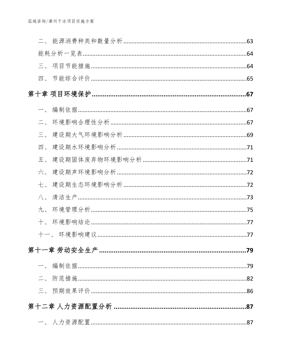 漳州干冰项目实施方案【范文参考】_第3页