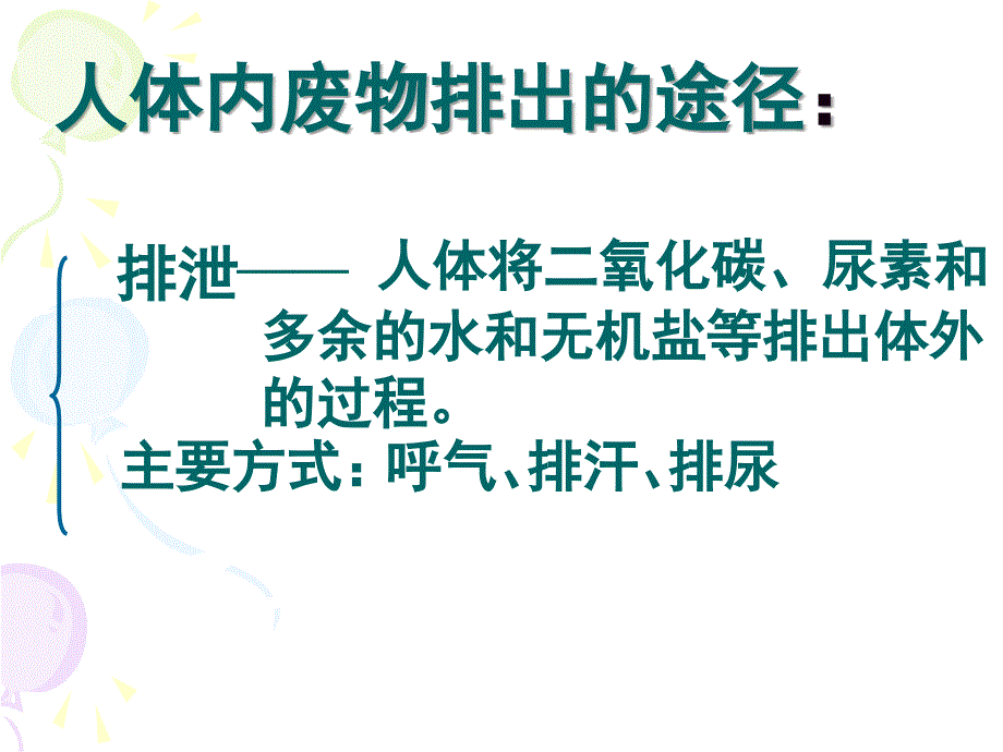 生物下册第五章人体内废物的排出课件_第4页