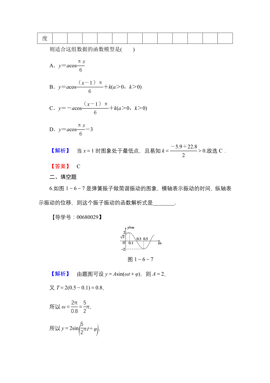 高中数学人教A版必修四 第一章 三角函数 学业分层测评10 含答案_第3页