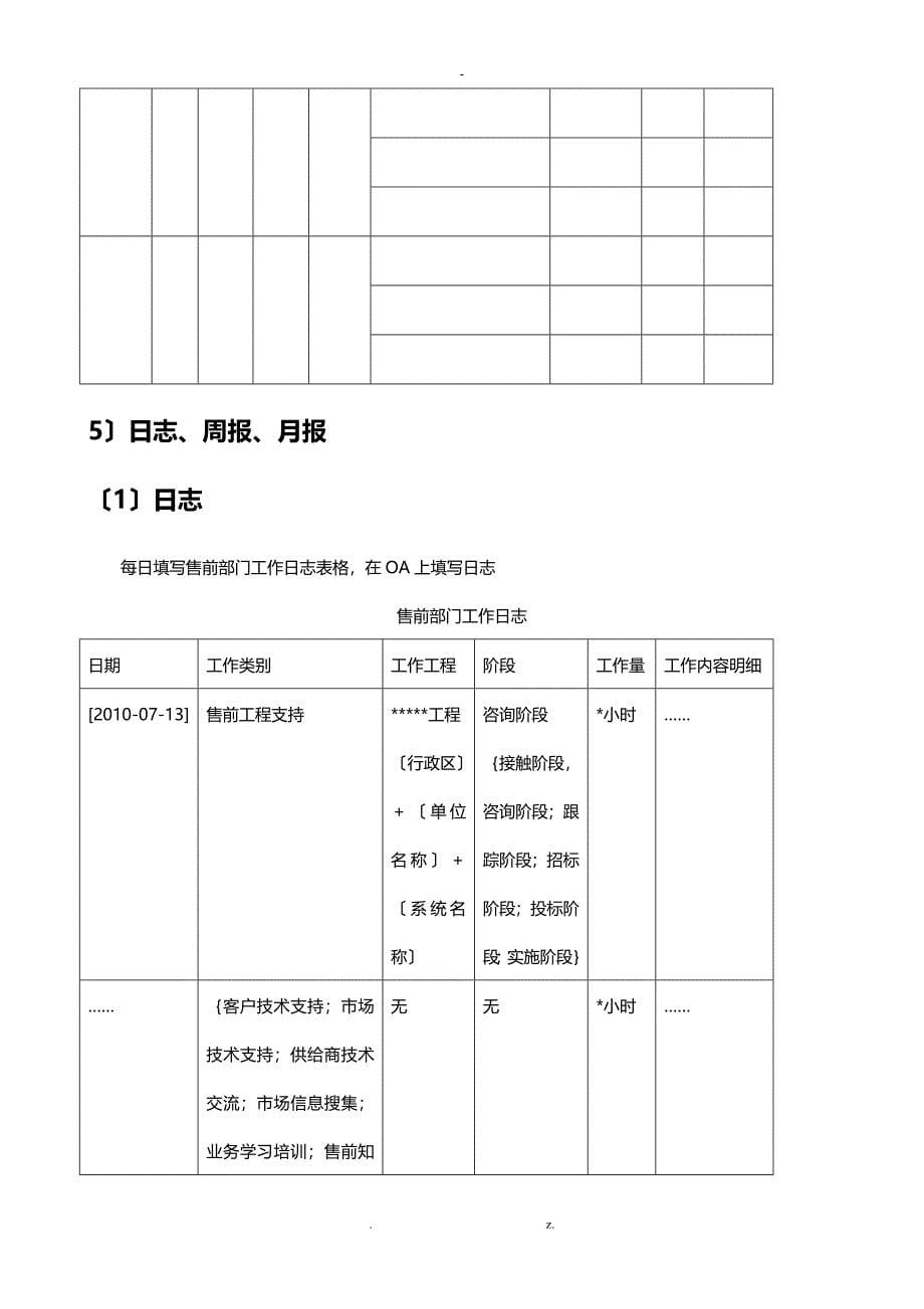 经典：售前工作流程指导与方案_第5页