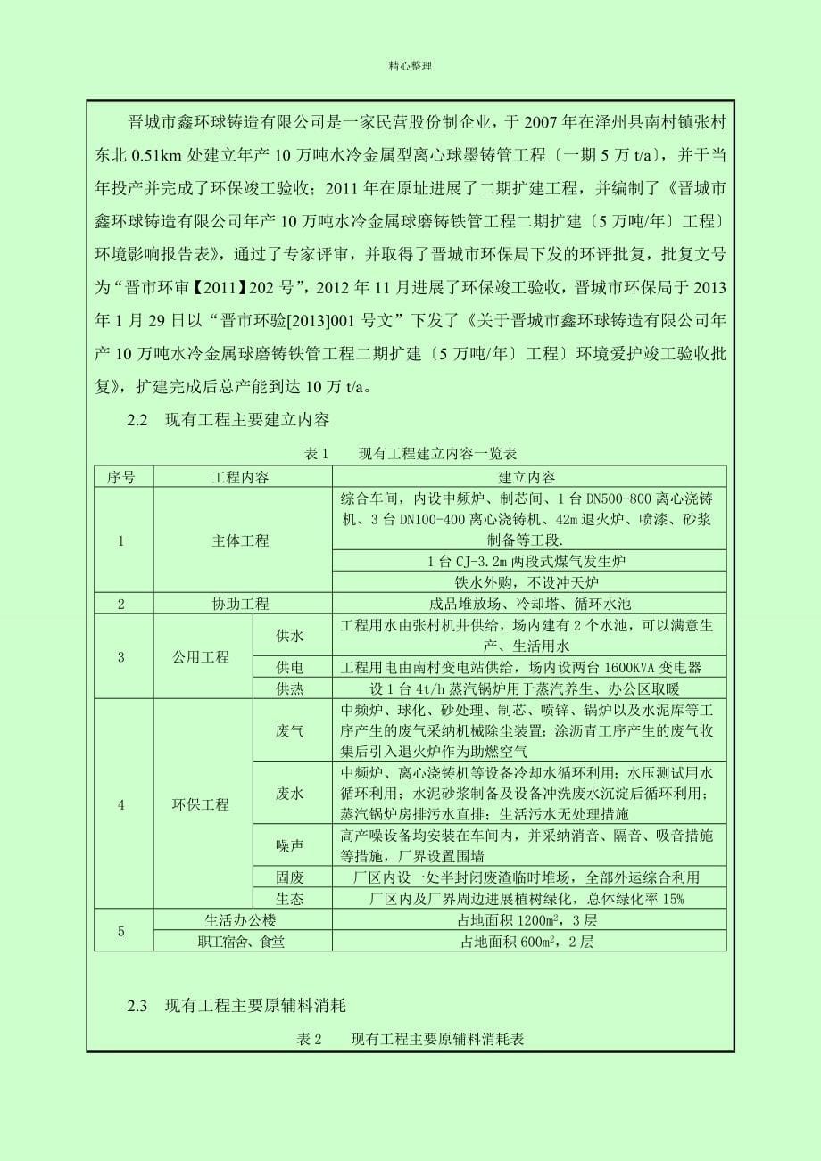 建设项目环境影响评价报告表-泽州政府信息公开_第5页