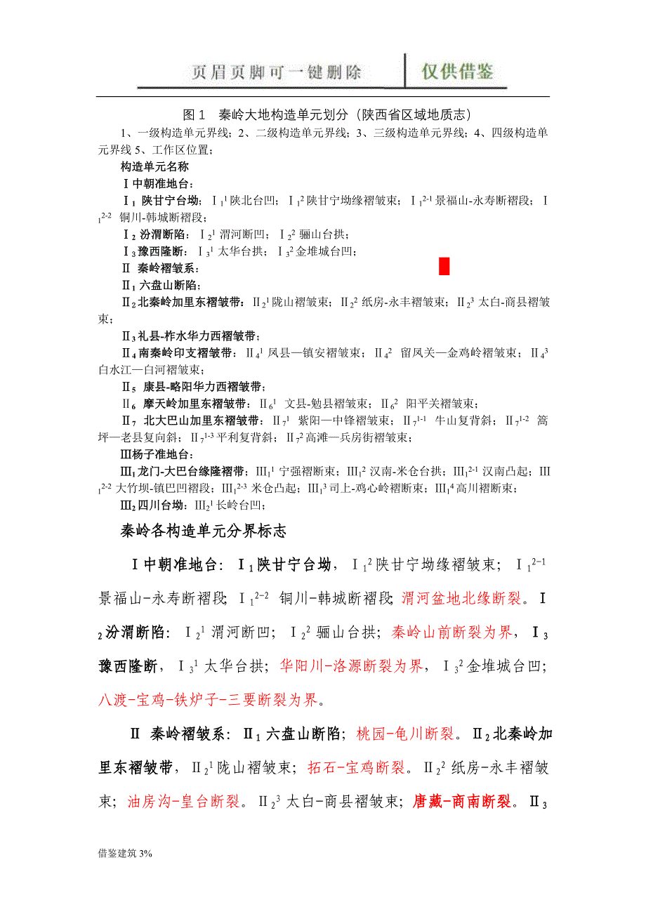 地质勘查工作中区域地质资料的解读 大地构造分区[一类建筑]_第4页