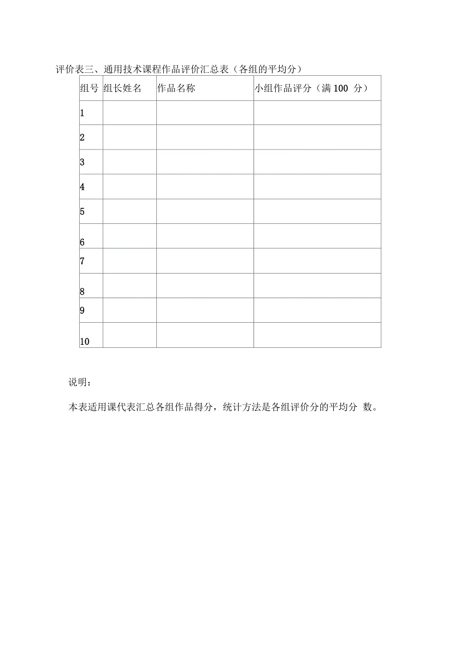 通用技术学生设计制作作品评分说明_第4页