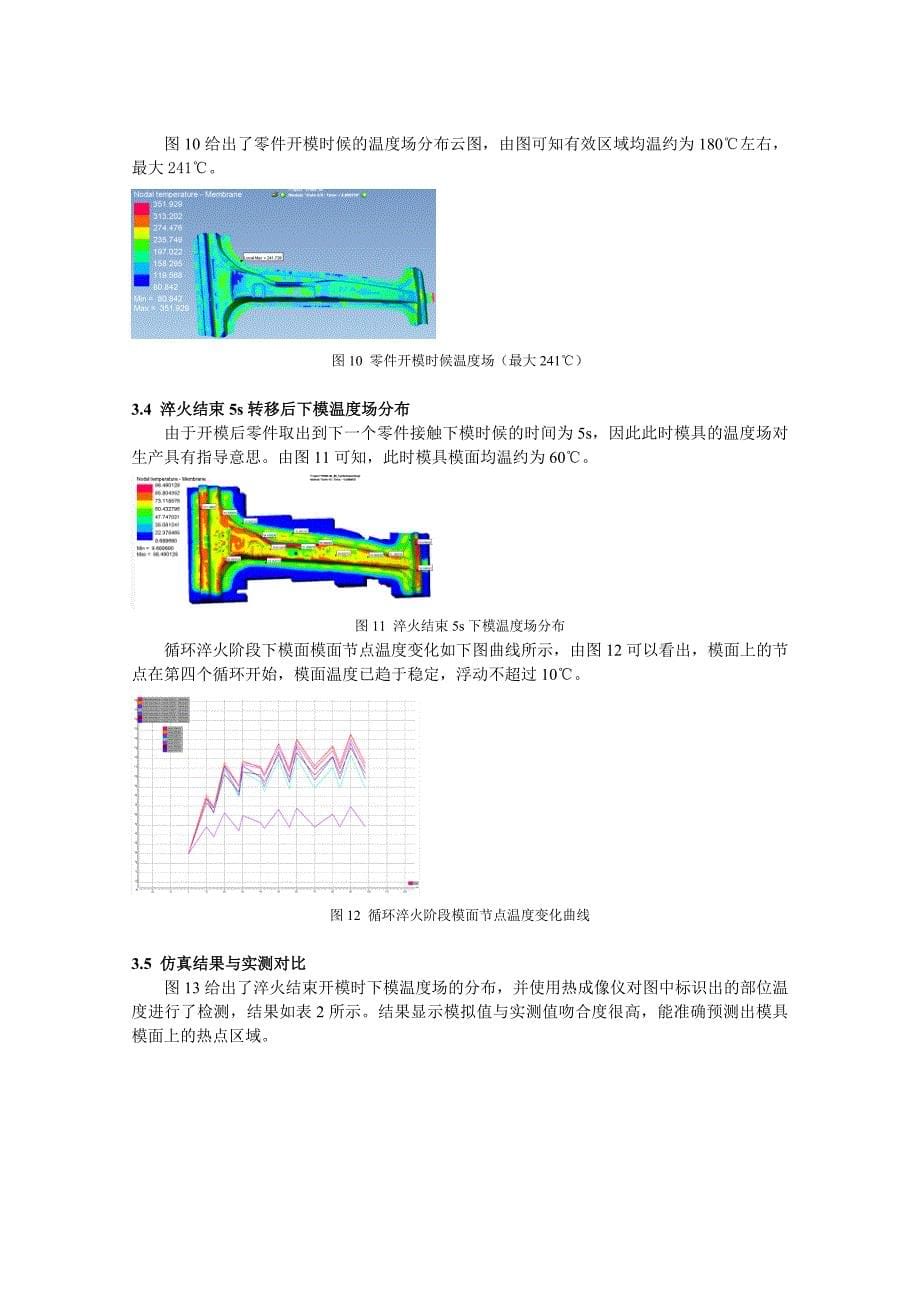 毕业论文范文——某汽车B柱热冲压成形模具冷却水道仿真分析_第5页