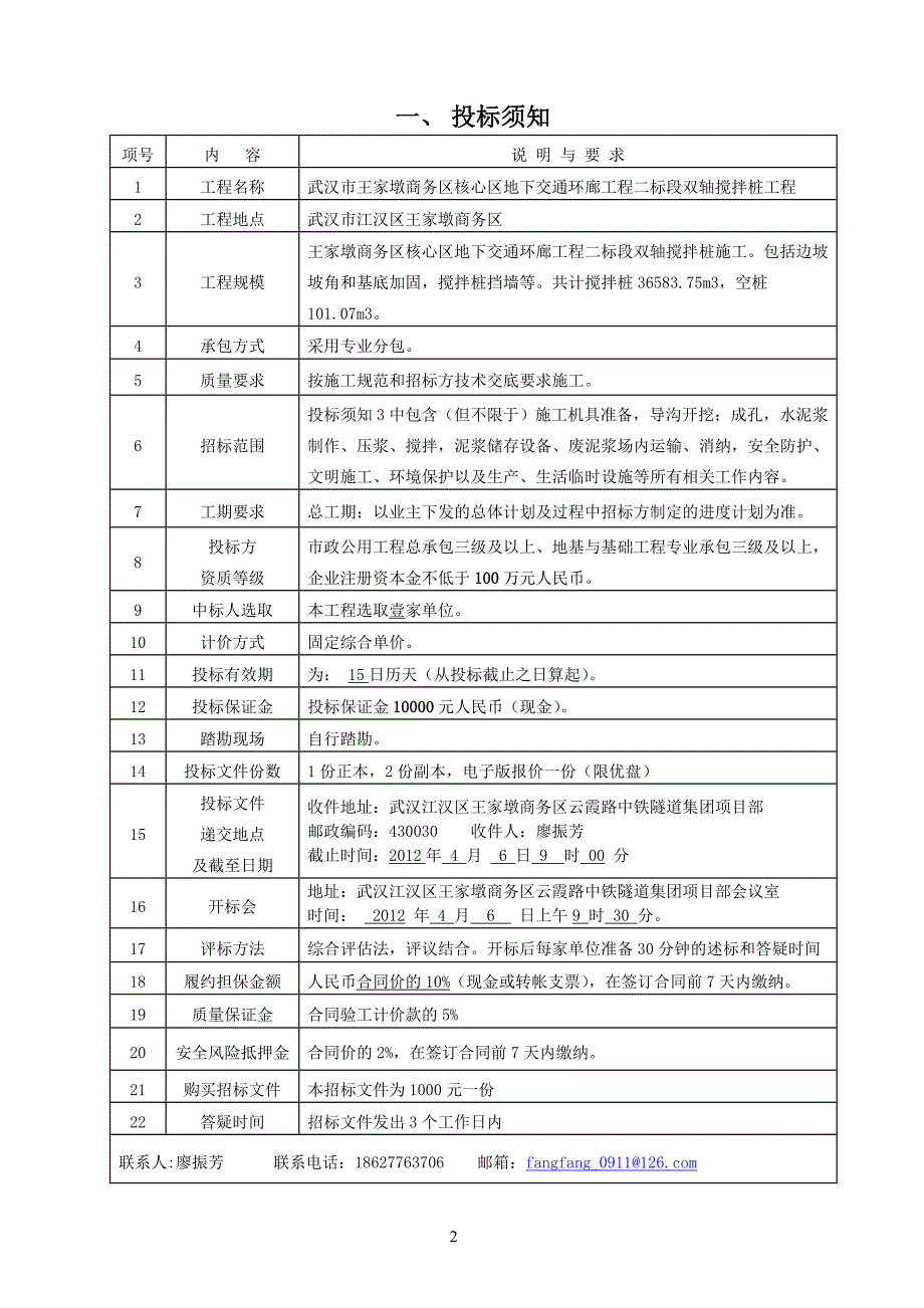 双轴搅拌桩招标文件_第2页