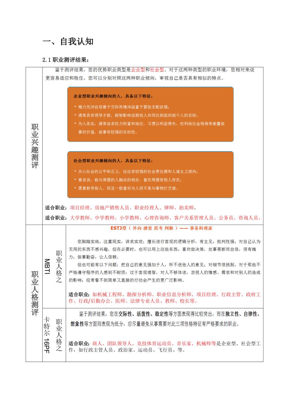 最新（大学生职业规划书）职业规划书-工商管理_第2页