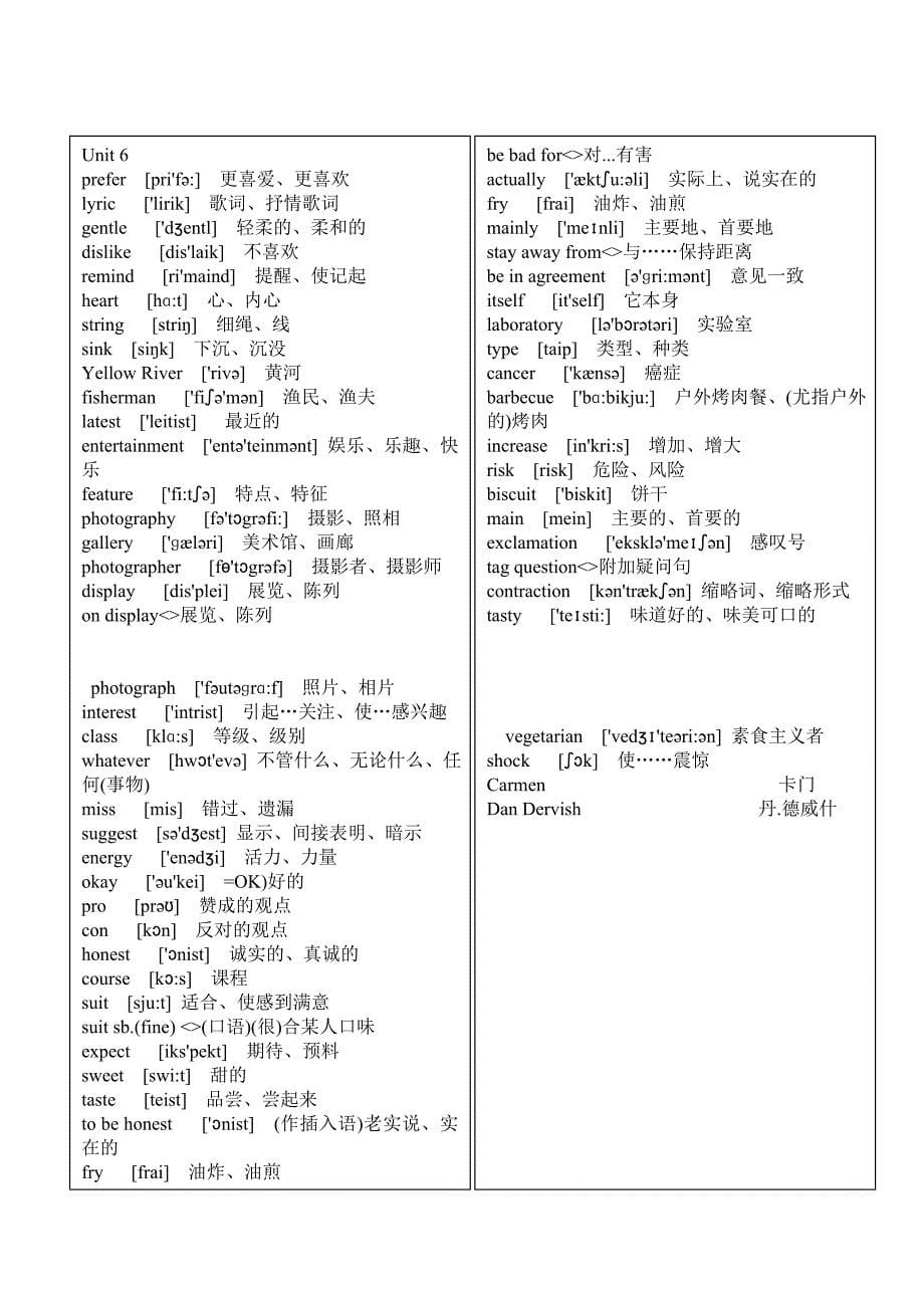 九年级英语单词一到六课.doc_第5页