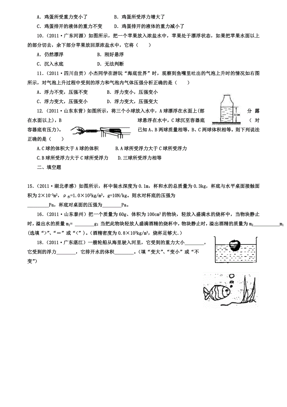 2012中考物理浮力压强易错题+历年中考题.doc_第4页