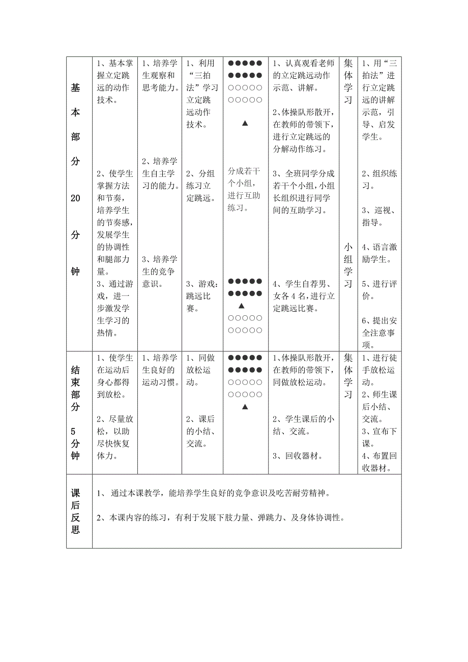 黎炳财（体西）PDT八校青年教师交流课教案_第2页