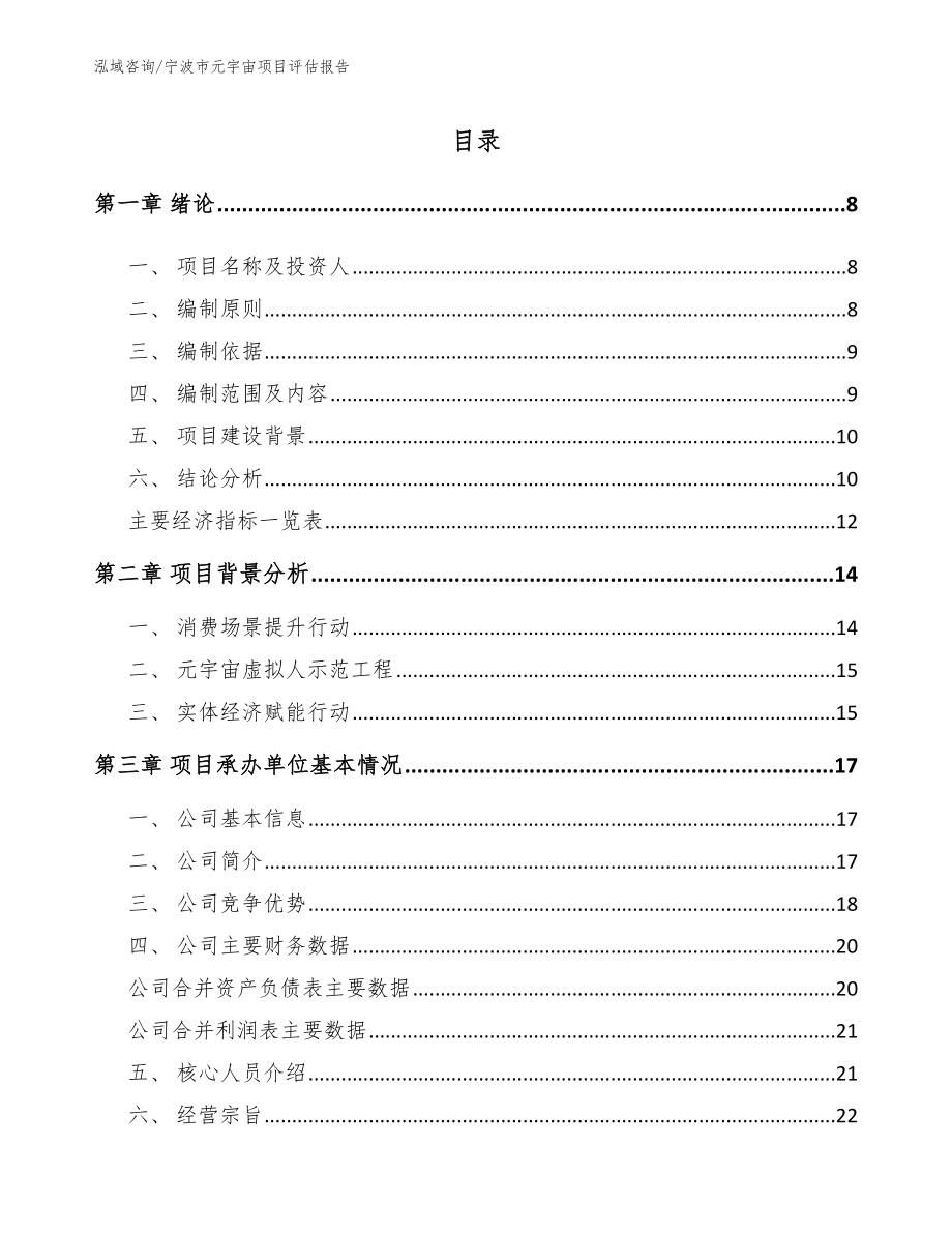 宁波市元宇宙项目评估报告参考范文_第2页
