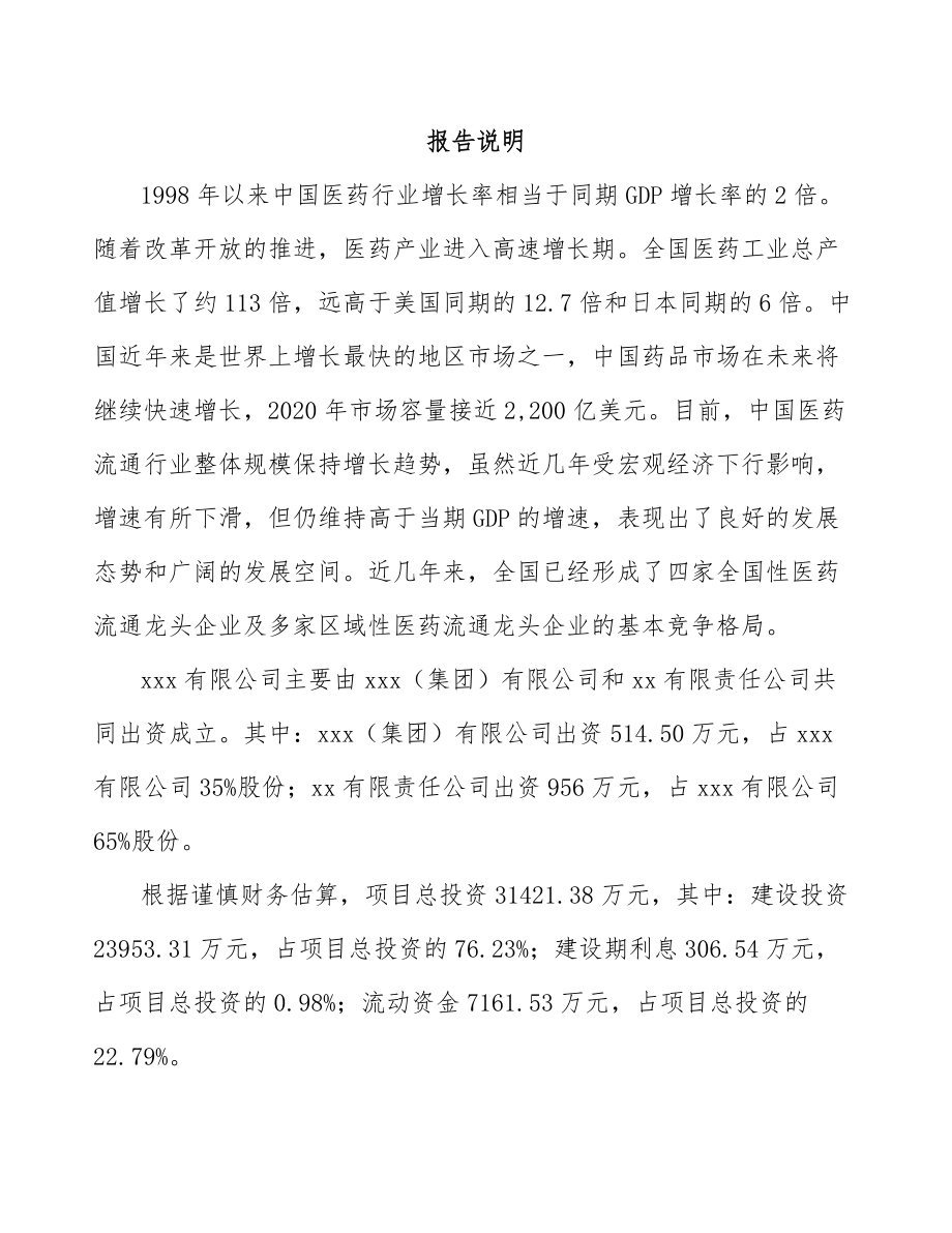 贵州关于成立中药饮片公司可行性研究报告_第2页