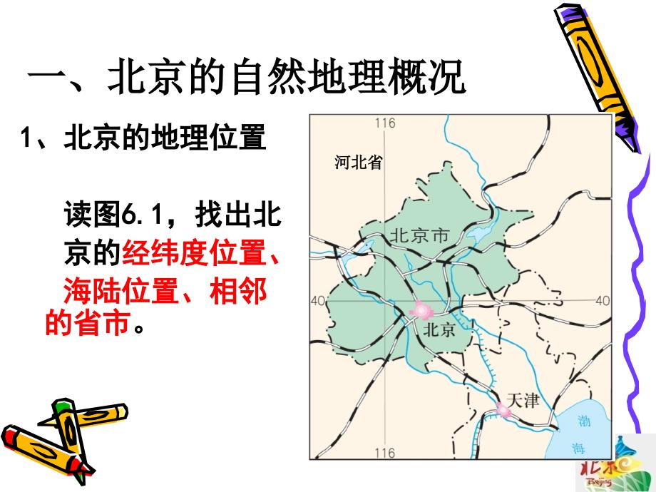 新人教版八年级地理下册六章北方地区第四节祖国的首都北京课件23_第3页