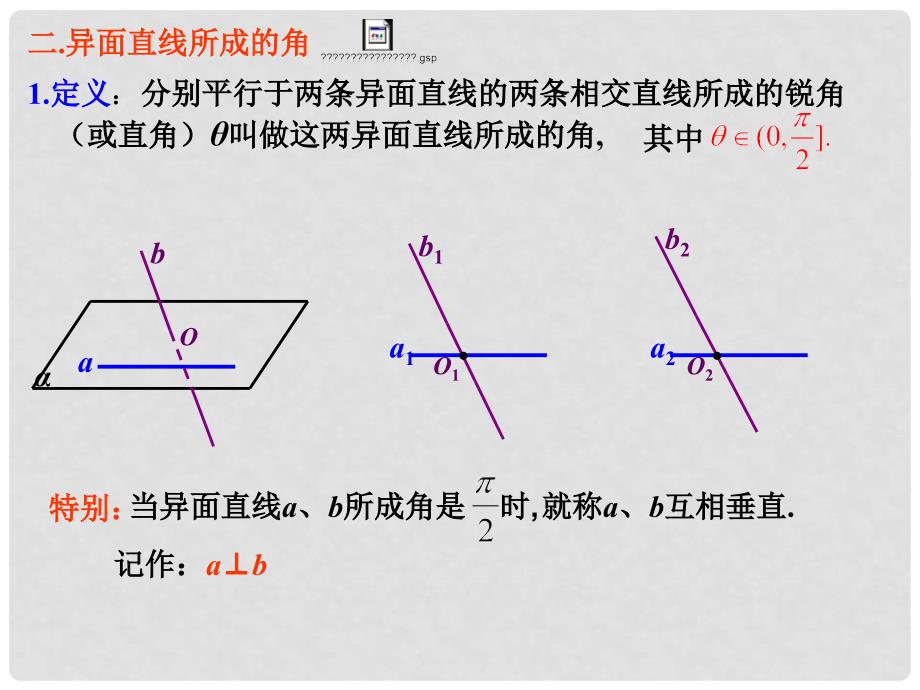 高中数学 空间图形的基本关系与公理精品课件（3） 北师大版必修2_第3页