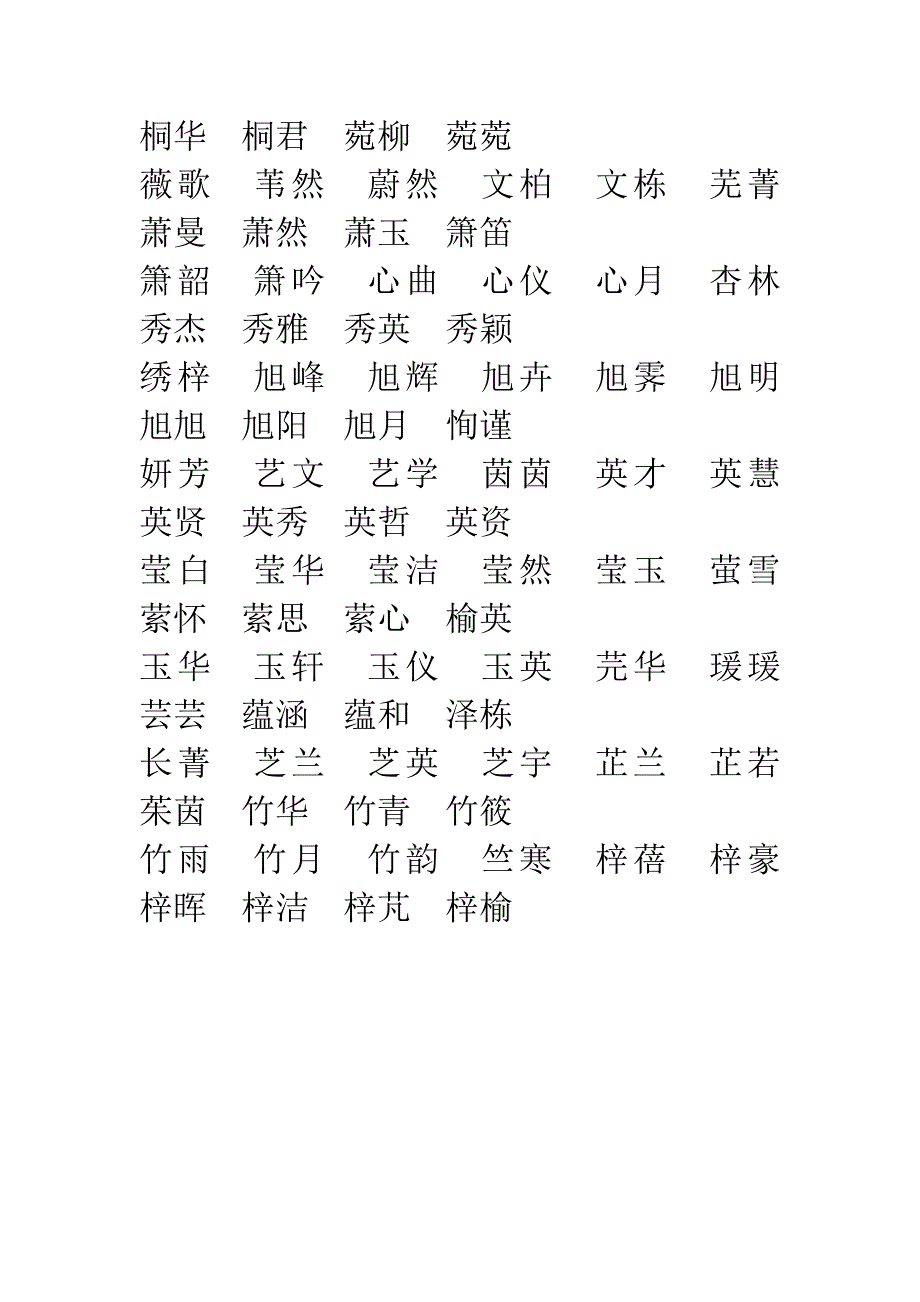 属木的名字列表_第3页