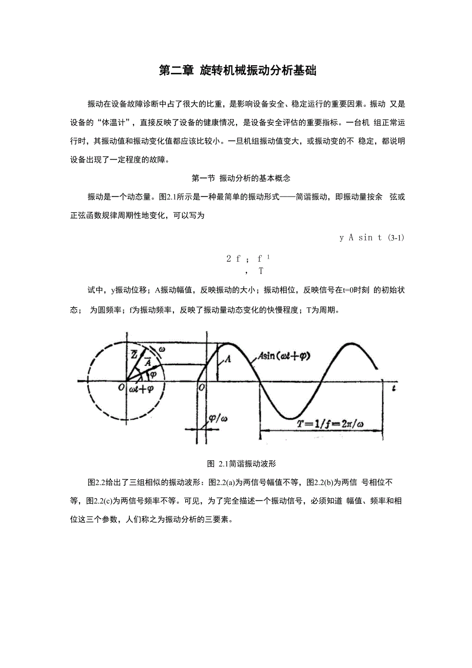 第二章 旋转机械振动分析基础汇总_第1页