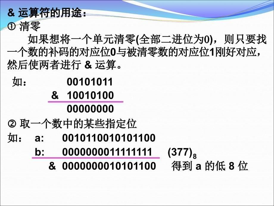 C第2版(第11章_位运算)_第5页