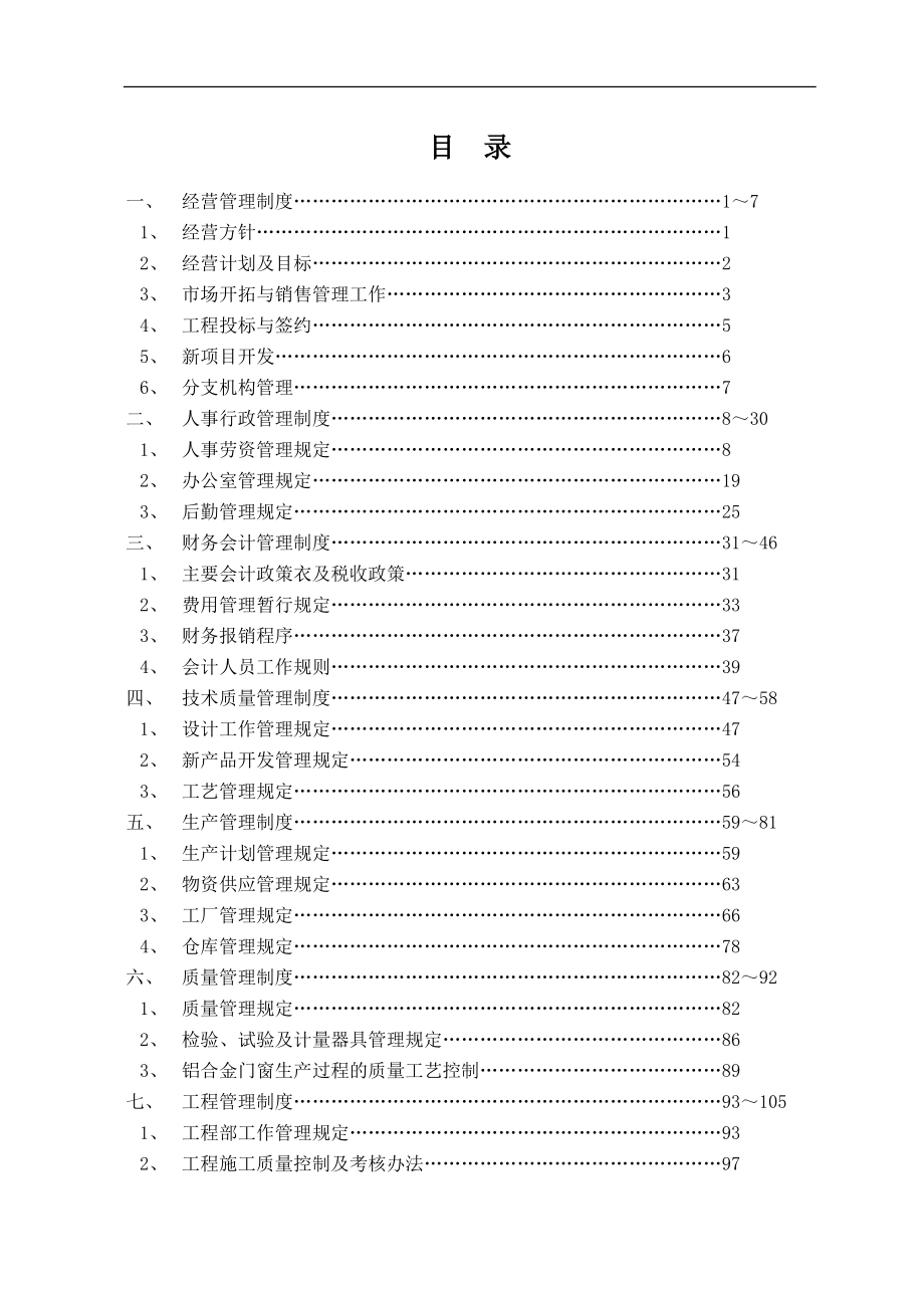 海南某有限公司制度手册_第1页