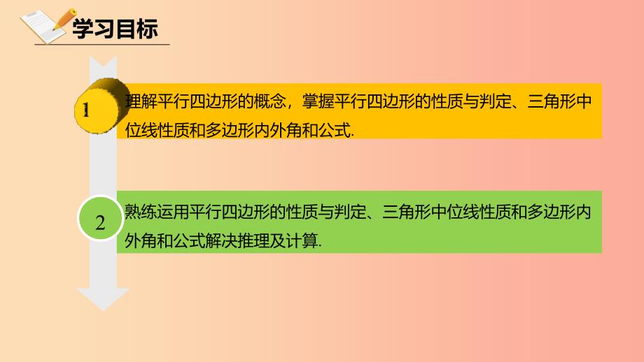 八年级数学下册 第六章 平行四边形总复习课件 （新版）北师大版.ppt_第2页