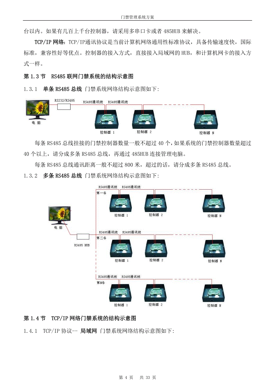 标准门禁工程方案_第4页