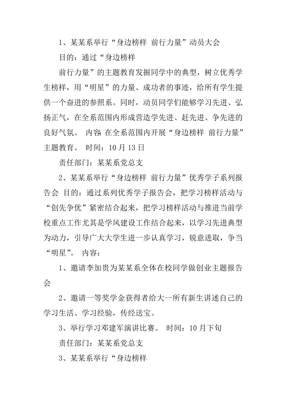 2023年身边榜样 前行力量 活动方案_第3页