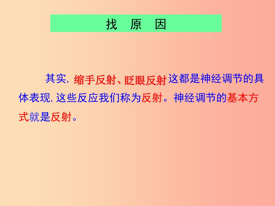 七年级生物下册 4.6.3《神经调节的基本方式》复习课件 新人教版.ppt_第4页