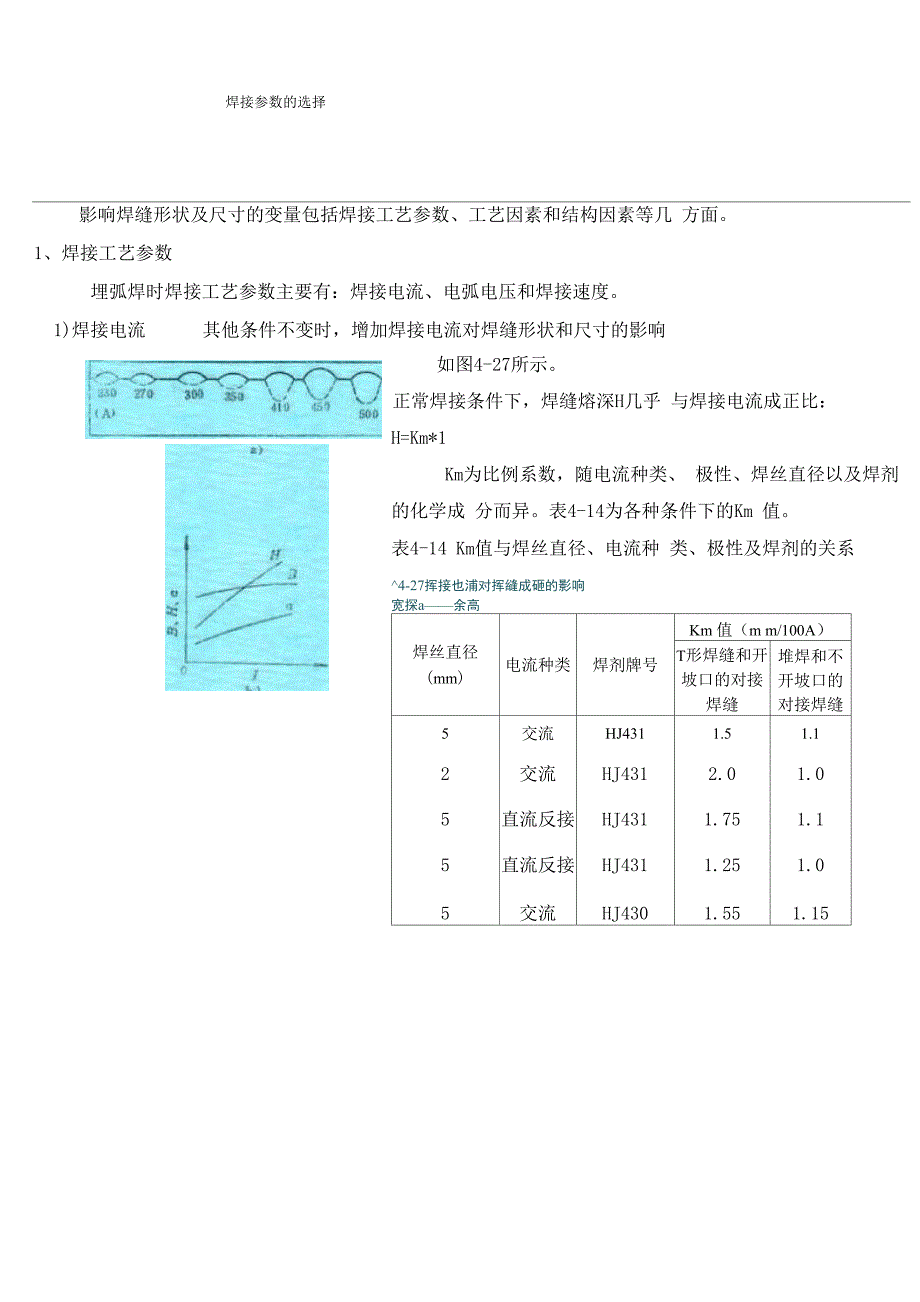 焊接参数的选择_第1页