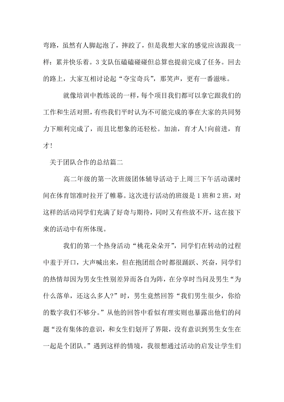 关于团队合作的总结.doc_第4页