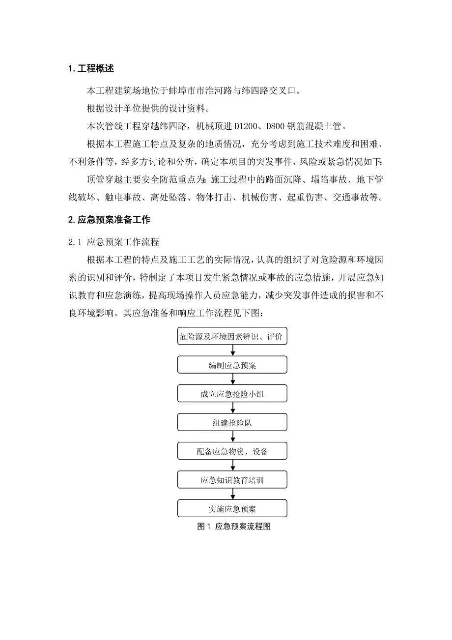 顶管工程施工应急预案_第3页