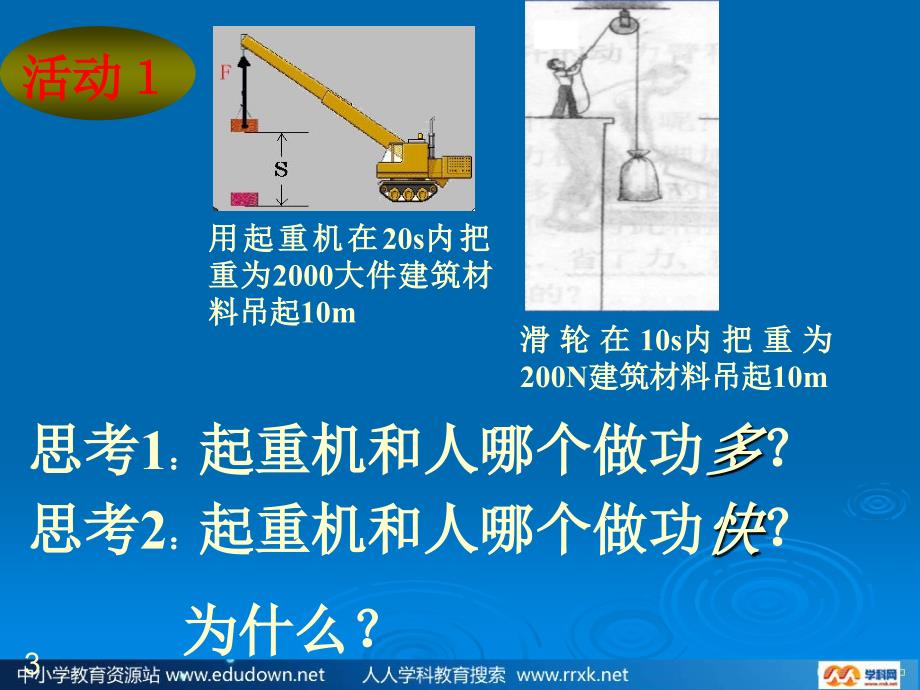 粤沪版九年级上册132比较做功的快慢PPT课件1_第3页