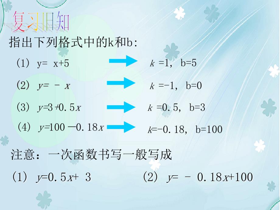 【北师大版】初中数学ppt课件 确定一次函数表达式ppt课件_第4页