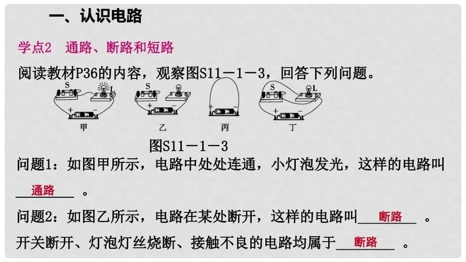 九年级物理全册 11.1认识电路课件1 （新版）北师大版_第5页