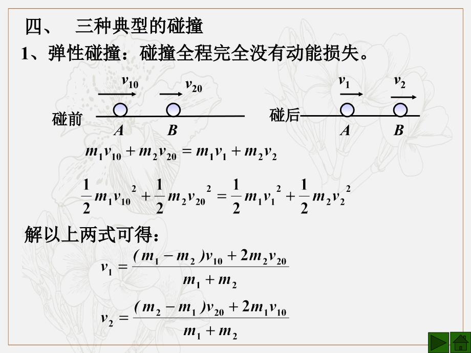 高考物理二轮复习专题课件：动量专题 103.碰撞_第4页