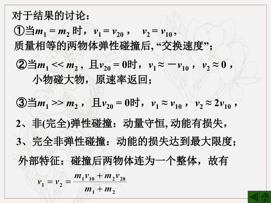 高考物理二轮复习专题课件：动量专题 103.碰撞_第5页