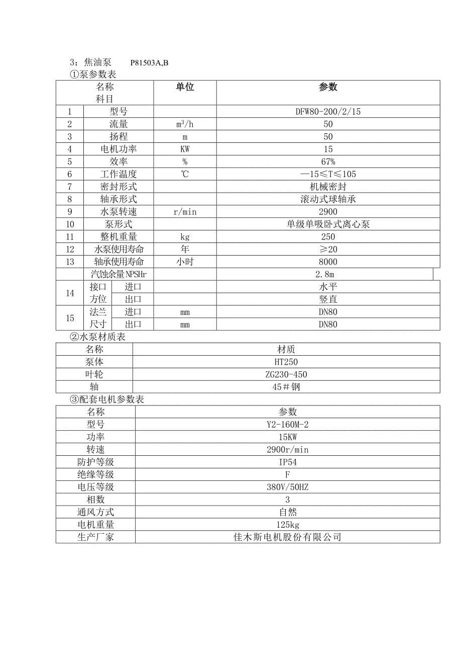 化工泵订货技术协议泵_第5页