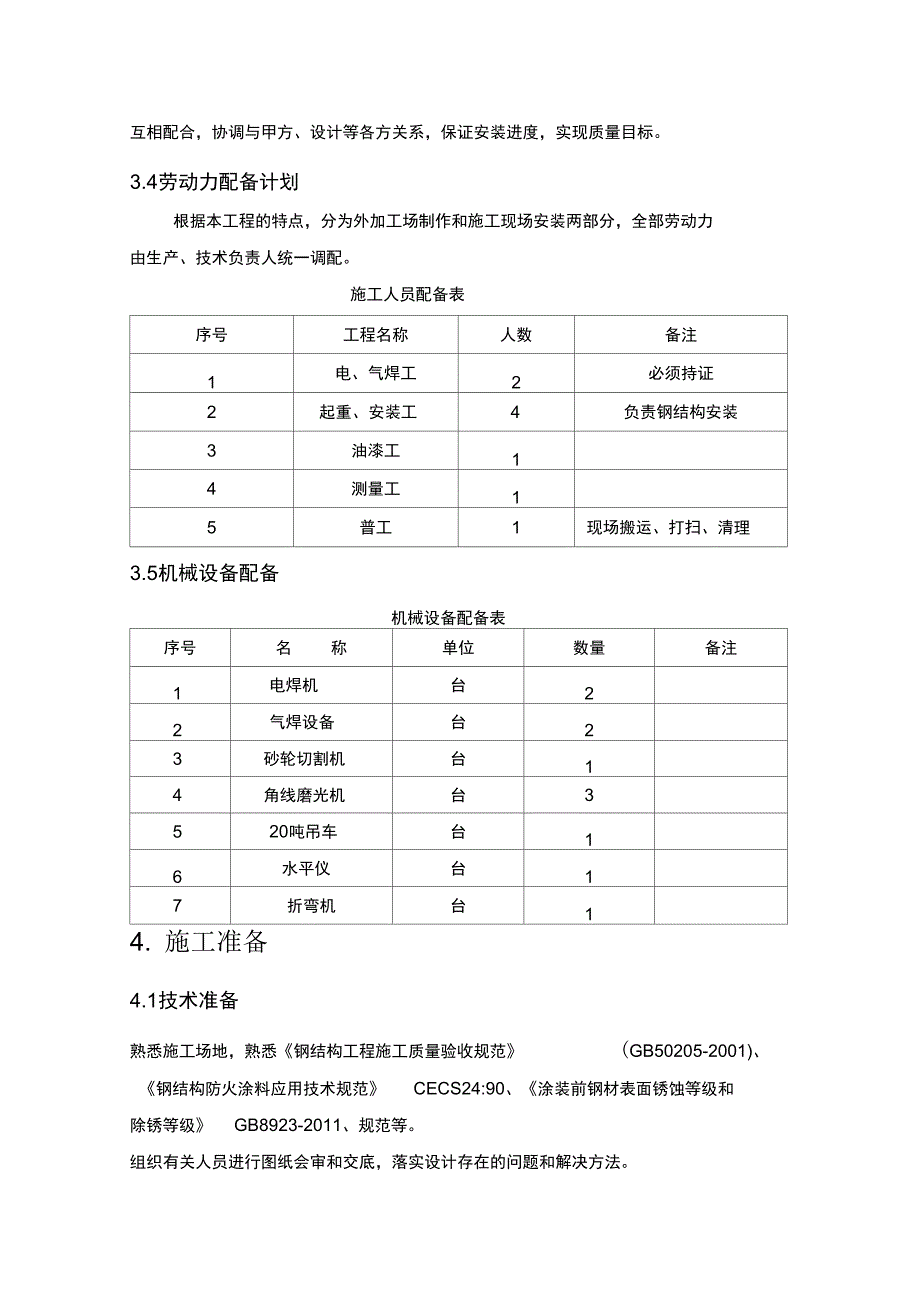 钢结构楼梯制作安装施工专业技术方案_第4页