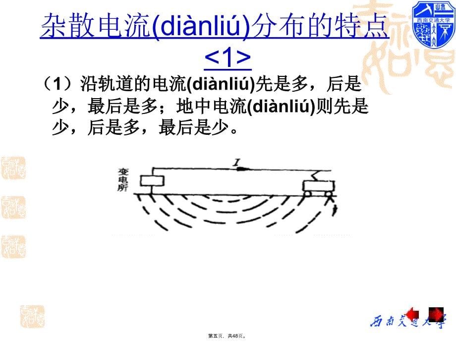 城市轨道交通供电杂散电流上课讲义_第5页