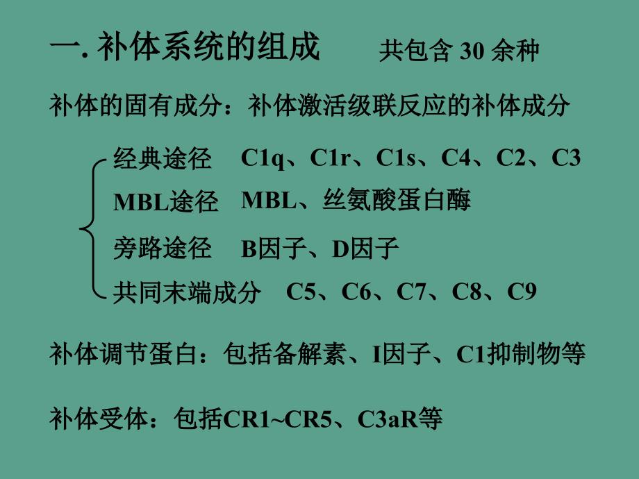 上海交通大学机体防御与免疫5补体系统ppt课件_第3页