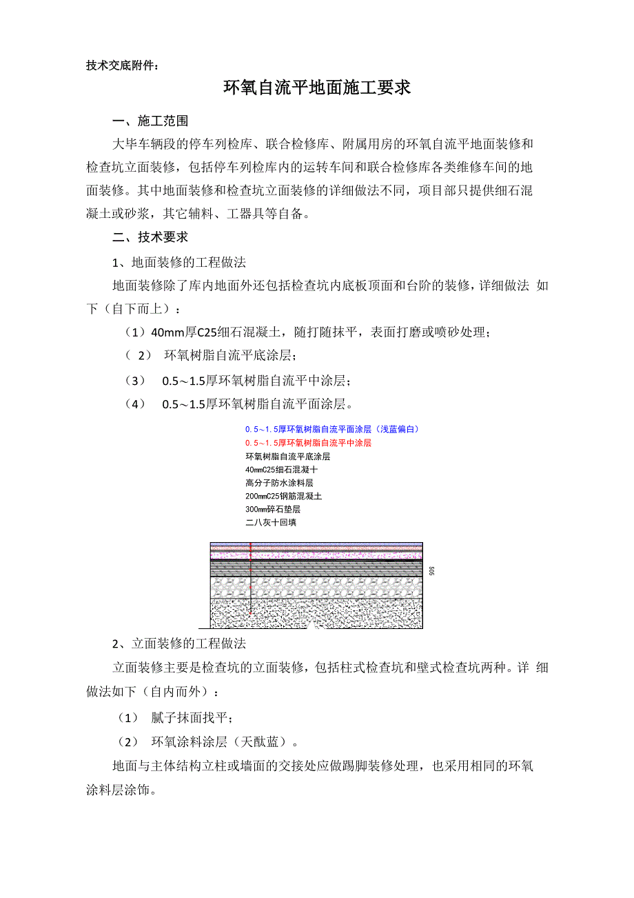 自流平地面技术交底_第2页