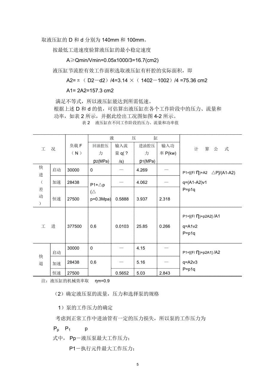 小型液压机液压系统设计_第5页