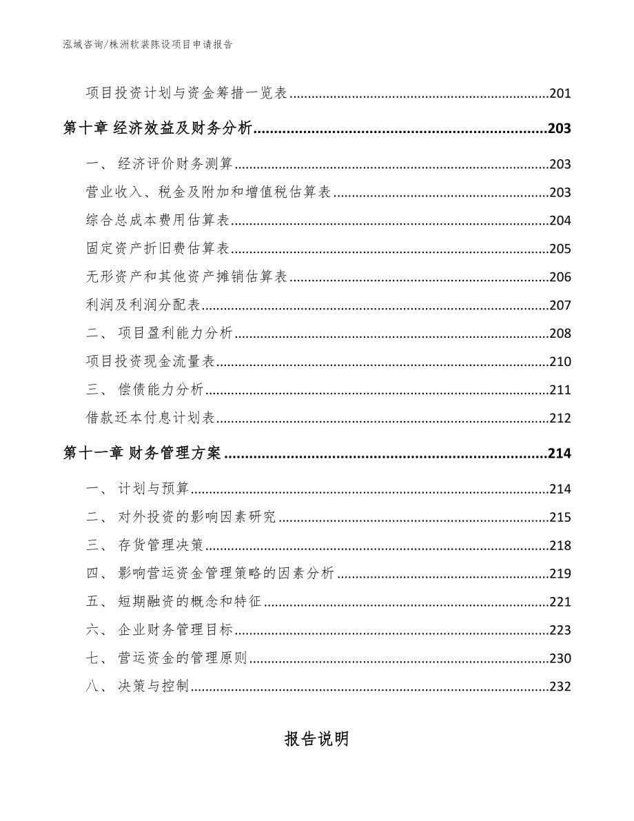 株洲软装陈设项目申请报告_第5页